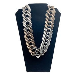 Lafayette 148 NY chunky necklace, light, tricolor